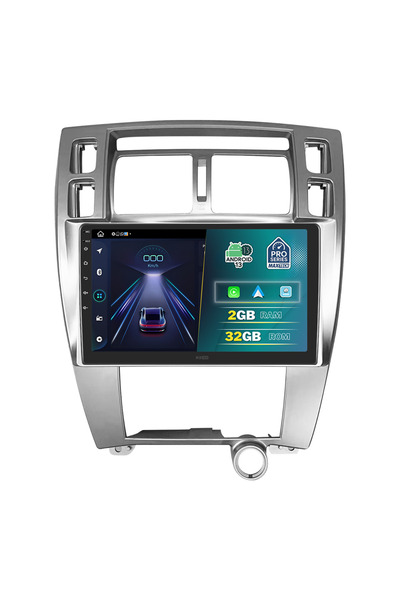 MaxTech Navigatie Hyundai Tucson (2004-2010) dedicata, 2 GB Ram 32 GB Rom, Carplay & Android auto, Ecran 10”