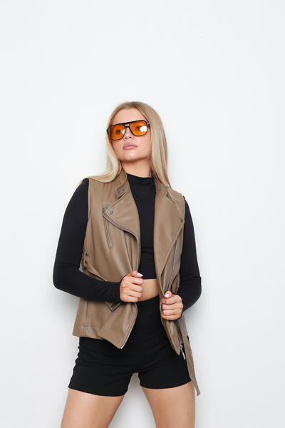 Limon X Leather Vest