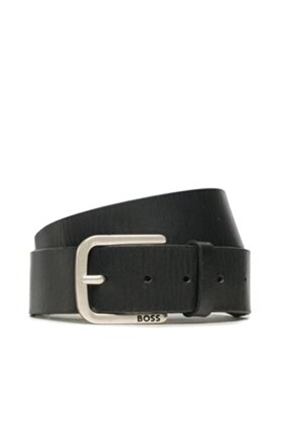 BOSS ανδρική ζώνη 50491903 μαύρη