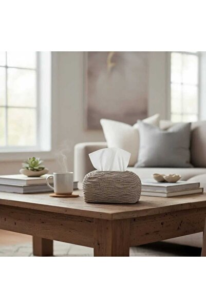 Casco غطاء مناديل منسوج بتصميم