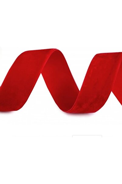 OEM Velvet Ribbon 25MM 22.5 M Red