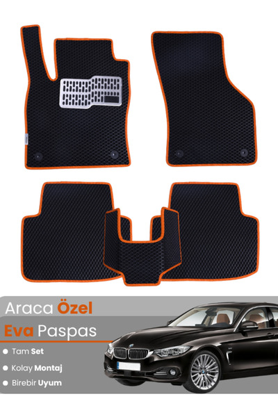 Guerrino Bmw 4 Series F36 Grancoupe (2014-2020) Compatible Eva Floor Mat Full...