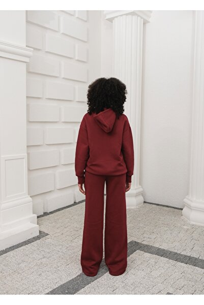 OUZ 3 Thread Hoodie Tracksuit Set Printed