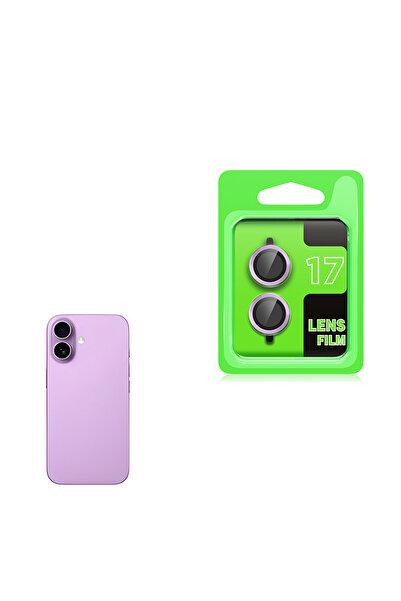 UnDePlus Apple iPhone 17 Kamera Lens Koruyucu Çerçeveli Koruyucu CL-07