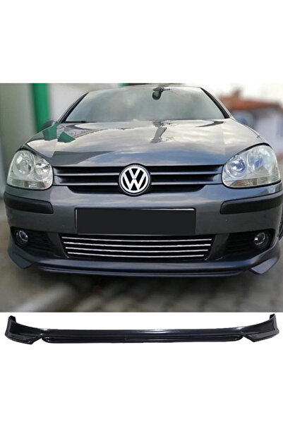 AkmTuning Vw Golf 5 Abt Ön Ek Karlık Abs Plastik Mat Siyah 2003 2004 2005 200...