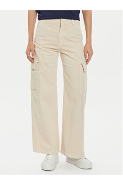 GAP Γυναικείο παντελόνι από ύφασμα 518140-00 Μπεζ