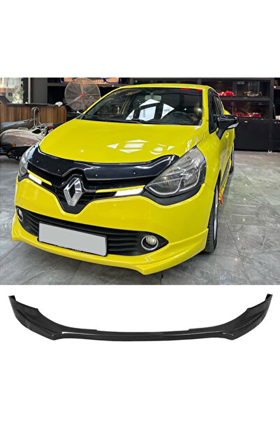 AkmTuning Renault Clio 4 Ön Ek Karlık Abs Plastik Mat Siyah 2012 2013 2014 20...