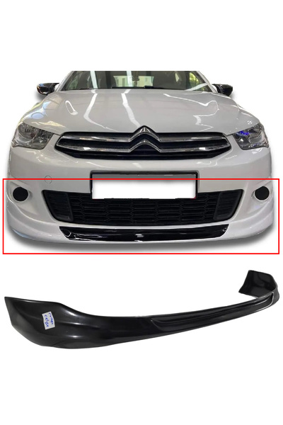 Genel Markalar Citroen C Elysee Ön Ek Karlık Plastik Mat Siyah 2013 2014 2015...