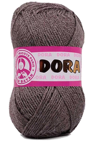 Ören Bayan 1 Piece Dora Hand Knitting Yarn 100 Gr 014 Brown