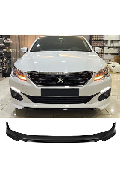 Genel Markalar Peugeot 301 Ön Ek Karlık Abs Plastik Mat Siyah 2017 ve üzeri M...