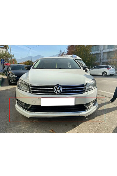 AkmTuning Vw Passat B7 Ön Ek Karlık Abs Plastik Mat Siyah 2011 2012 2013 2014
