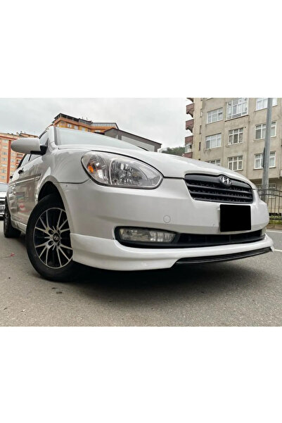 AkmTuning Hyundai Accent Era Custom Ön Ek Karlık Plastik Mat Siyah 2005 2006 ...