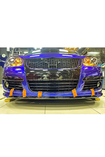 AkmTuning Vw Golf 5 R32 Ön Ek Karlık Abs Plastik Mat Siyah 2003 2004 2005 200...
