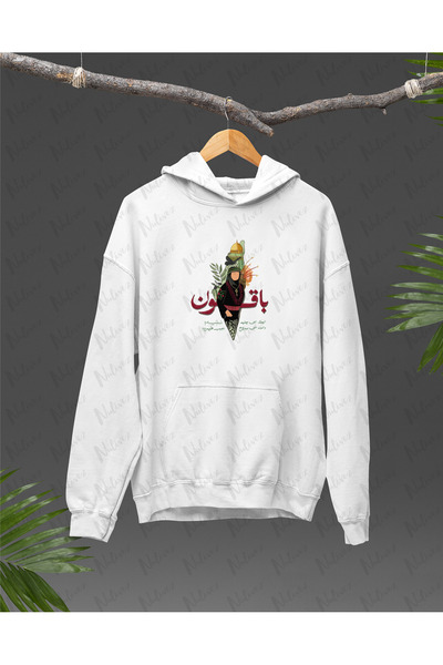 Nulivez هودي كبير الحجم مطبوع بتصميم فلسطيني عالي الجودة للجنسين