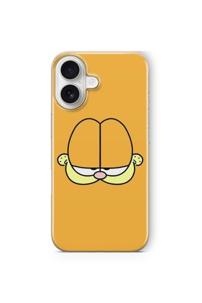 Multitronic حافظة شفافة مطبوعة بتصميم جارفيلد متوافقة مع هاتف iPhone 17