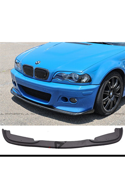 AkmTuning Bmw E46 M3 Ön Lip Parlak Siyah Plastik Ön Ek Karlık 1997 1998 1999 ...
