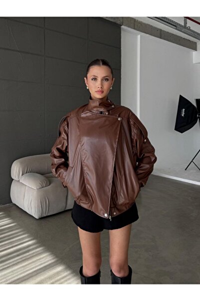 GM Butikk سترة راكبي الدراجات النارية كبيرة الحجم من New Season للنساء، سترة ...