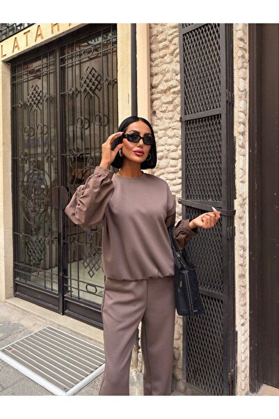 Sobe Modal Suit with Parachute Details on the Sleeves