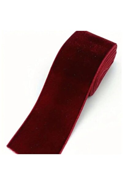 OEM Velvet ribbon 40 mm 22.5 m Garnet