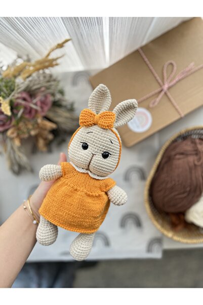 Zey's Amigurumi Amigurumi Tombik Tavşan Uyku Arkadaşı Örgü Oyuncak