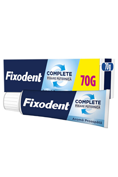 Fixodent Cremă adezivă Complete Fresh pentru proteze dentare, 70g