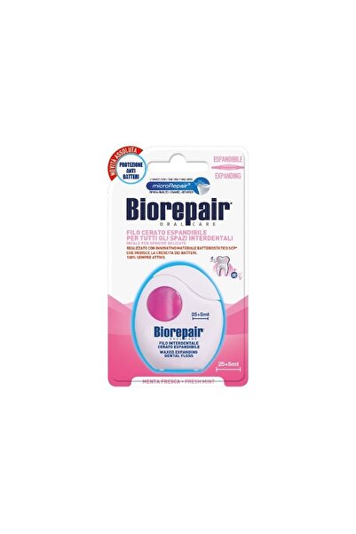 Biorepair Waxed Dental Floss, 25m