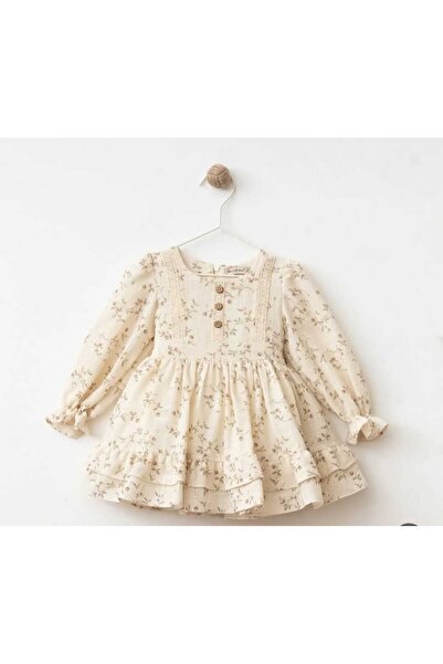 SHOOP Kız Bebek KETEN ELBİSE