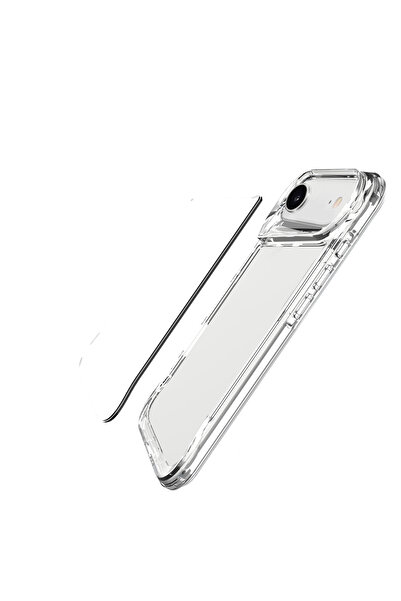 UnDePlus Apple iPhone 17 Air Case Maxi Mus Non-Yellowing Transparent Cover