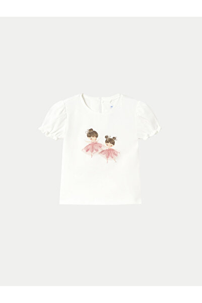 MAYORAL Κορίτσι T-Shirt 1041 Εκρού