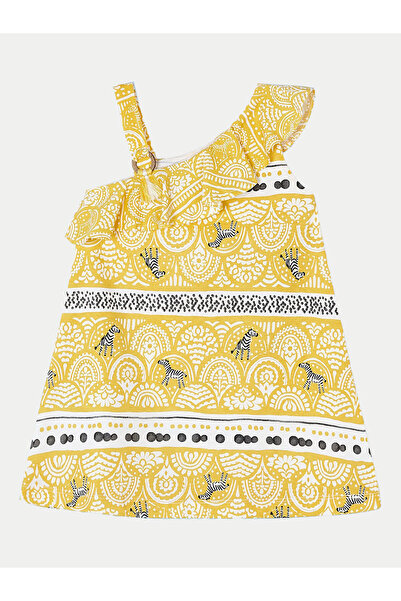 MAYORAL Φόρεμα για κορίτσια καλοκαιρινό 3951 κίτρινο