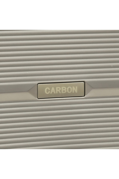 carbon Unbreakable 🔨 3-Piece Travel Luggage Set - Khaki