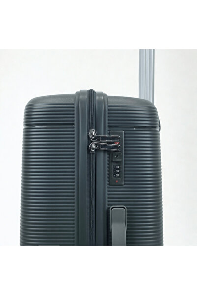 carbon Unbreakable Set of 3 Travel Bags - Dark Gray