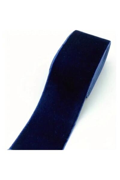 OEM Panglica de catifea 40 mm 22.5 m Bleumarin