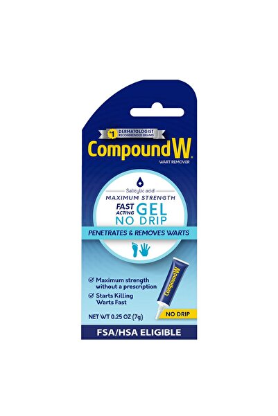 Compound W Maximum Strength Fast-Acting Wart Remover Gel, 0.25 Oz