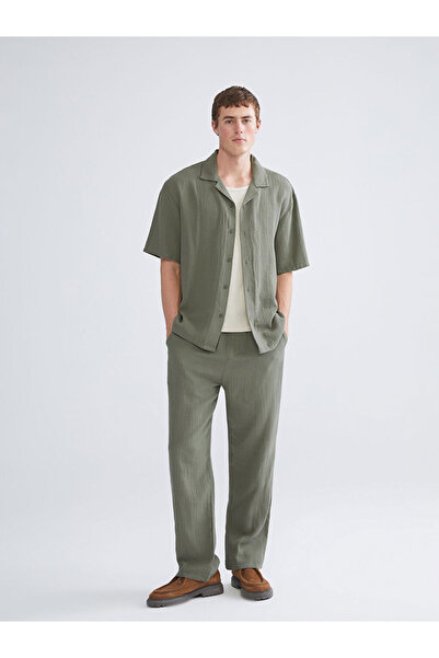 LC Waikiki Khaki Comfortable Fit Men's Trousers