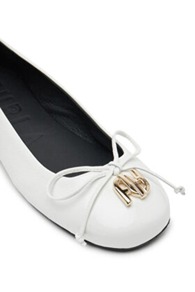 FURLA γυναικείες μπαλαρίνες YJ00BAL W36000 λευκές