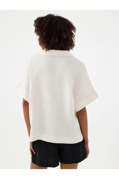 Loft Relax Fit Kadın Gömlek K.kol