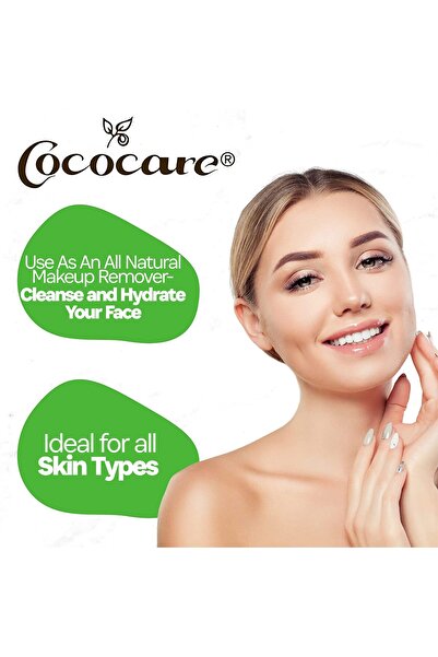 Cococare 100% Coconut Oil 7 Oz - Coconut Oil for Skin and Hair