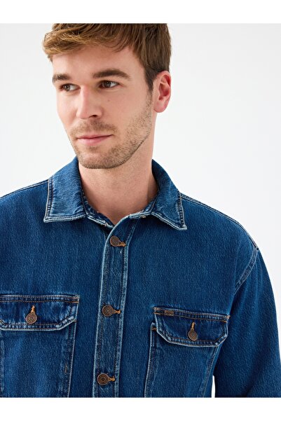 Loft Oversize Men's Shirt U.sleeve