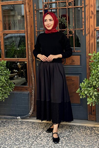 SCL Elbise 10002521311006 Siyah