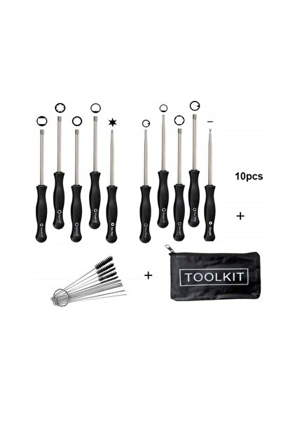 China Set of 10 screwdrivers for carburetor adjustment