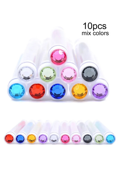 Choice5 مجموعة متنوعة من 10 قطع من أنابيب فرشاة الرموش القابلة لإعادة الاستخد...