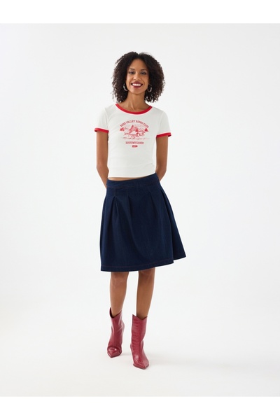 Loft Slim Fit Women's T-shirt Sleeve