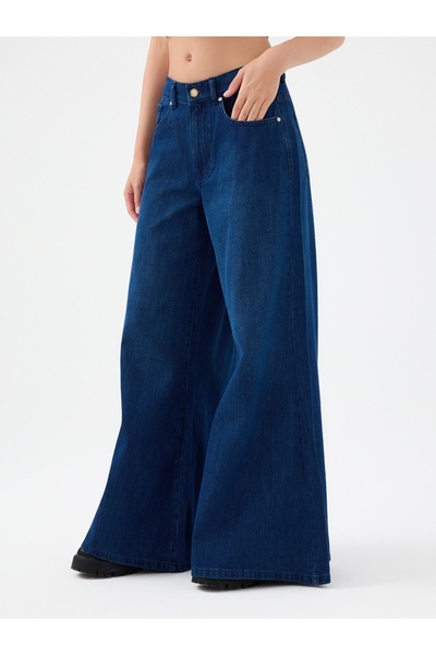 Loft Super Palazzo Regular Fit Kadın Pantolon