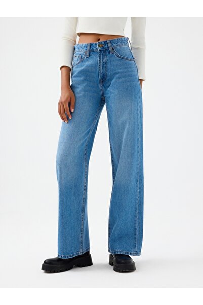 Loft Wide Leg Regular Fit Kadın Pantolon