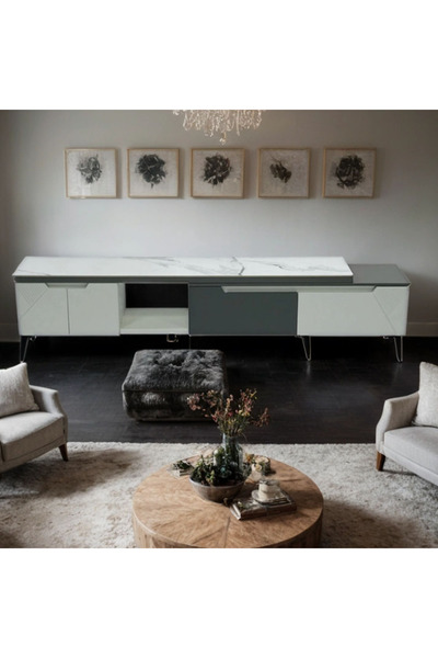 Tasamem Dafia طاولة تلفزيون مقاس 160 سم