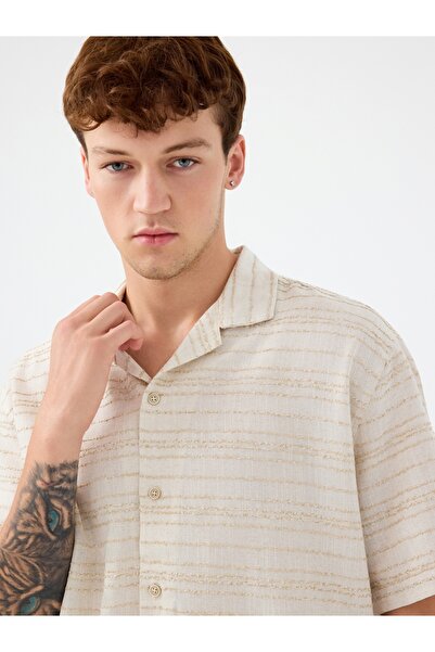 Loft Relax Fit Men's Shirt Arm Sleeve