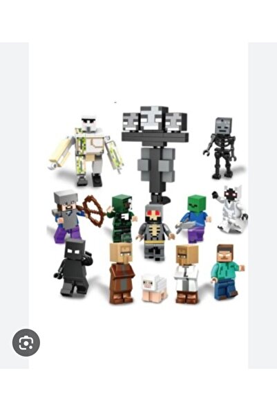 PEPİKON مجموعة ألعاب البناء الصغيرة الجديدة من بيبيكون ماينكرافت من أمازون، 1...