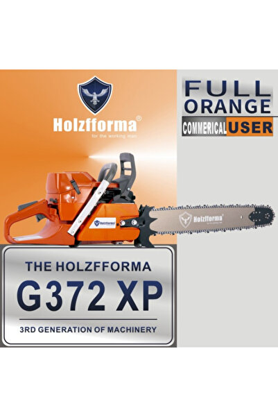 Holzfforma Motoferăstrău Holzfforma® G372XP 71cc (lipsit de lamă și lanț) ORANGE
