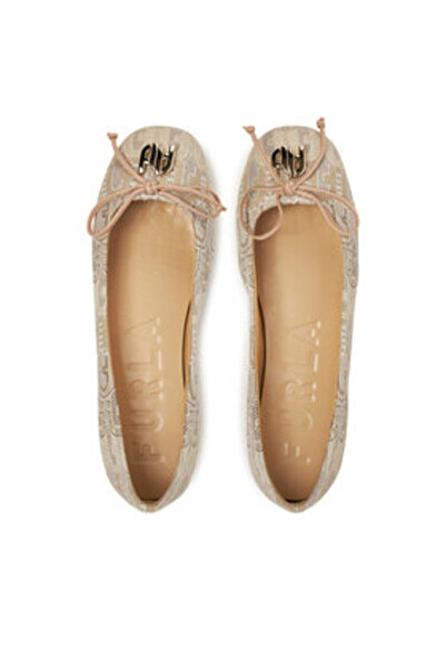 FURLA γυναικείες μπαλαρίνες YJ01BAL BX1950 καφέ